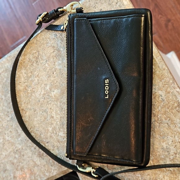 Lodis Bags Lodis Black Leather Crossbody Poshmark